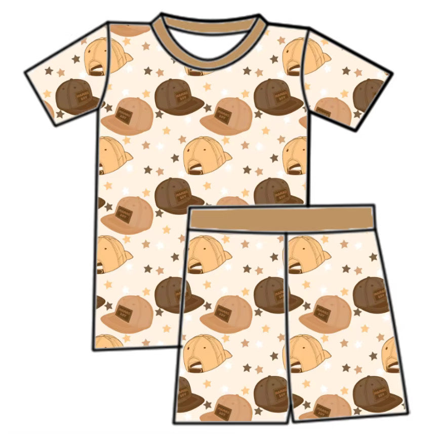 Hat Shorts Set
