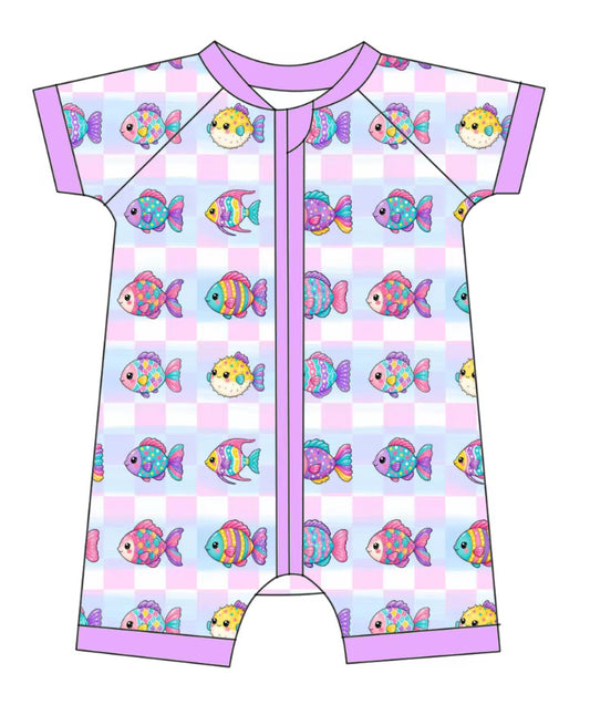 Rainbow Fish Shortie