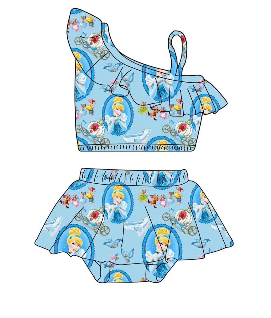 Pumpkin Princess Swimsuit