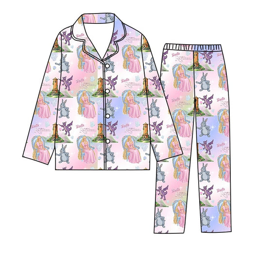 Tower Princess Adult Pj Set
