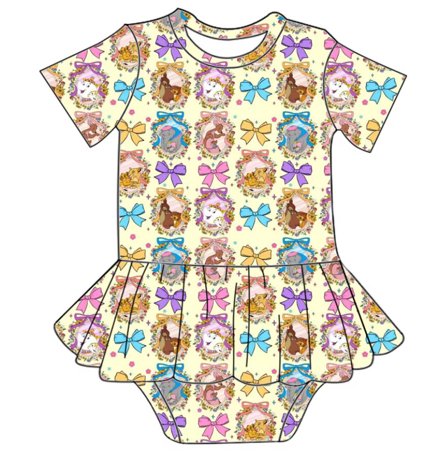 Disney Bow Twirl Romper