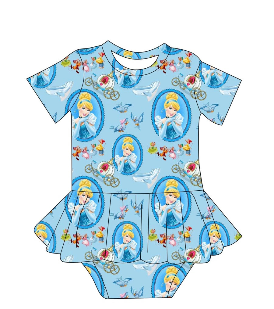 Pumpkin Princess Twirl Onesie