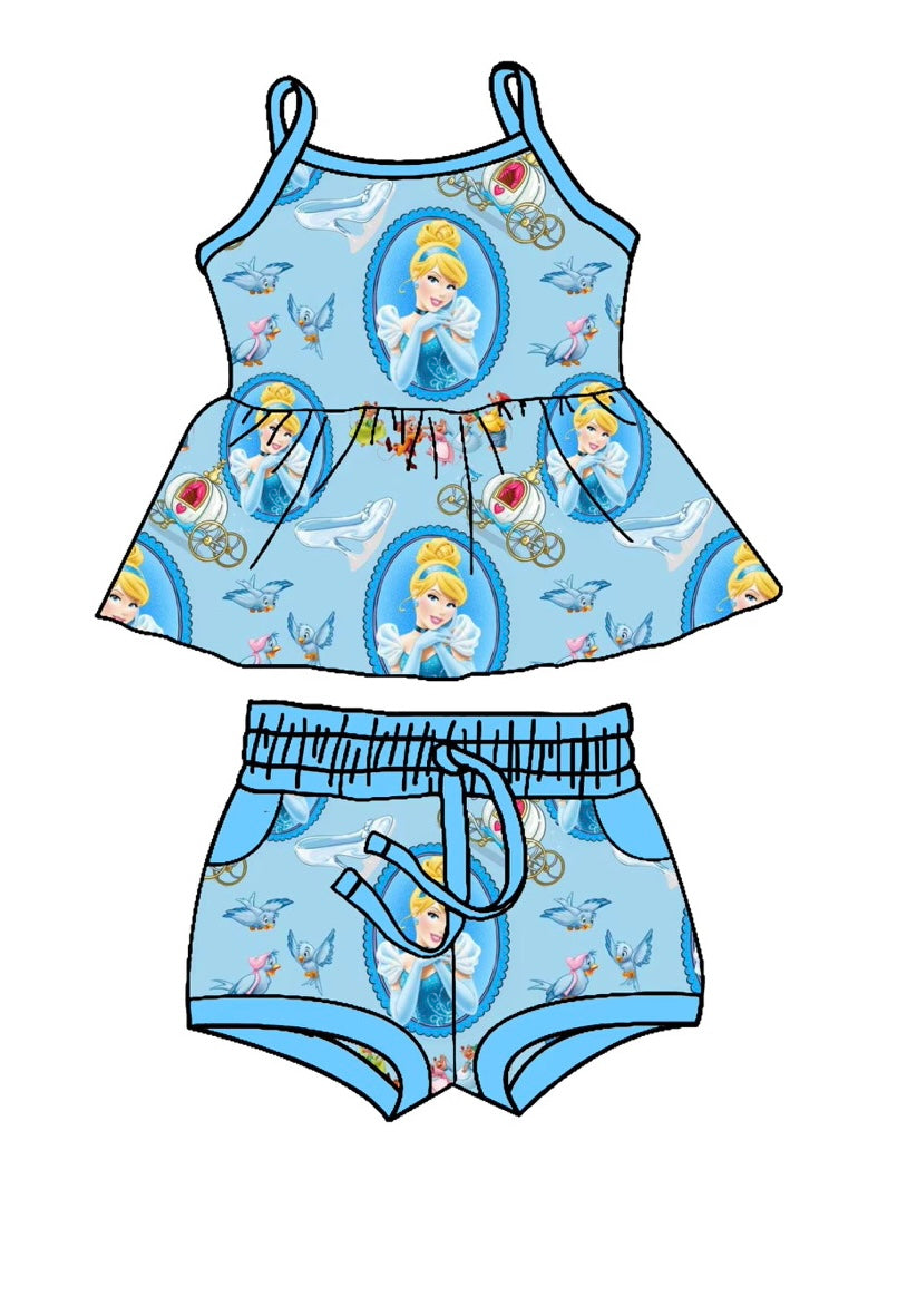 Pumpkin Princess Tank Set