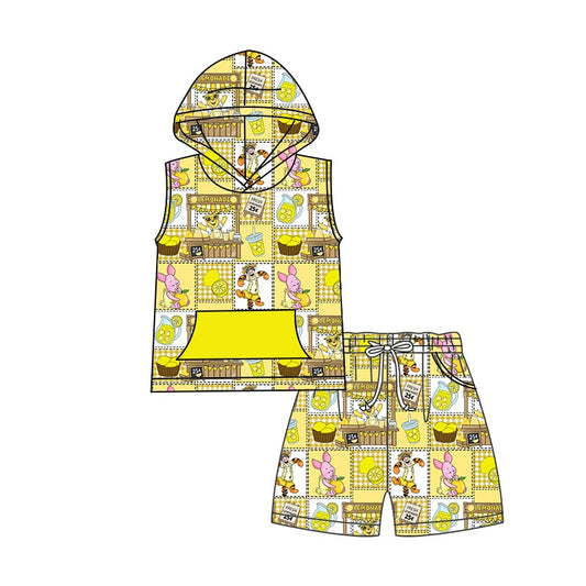 Pooh Lemonade hooded set