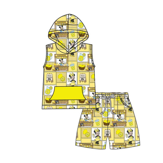 Mickey Lemonade Hooded set